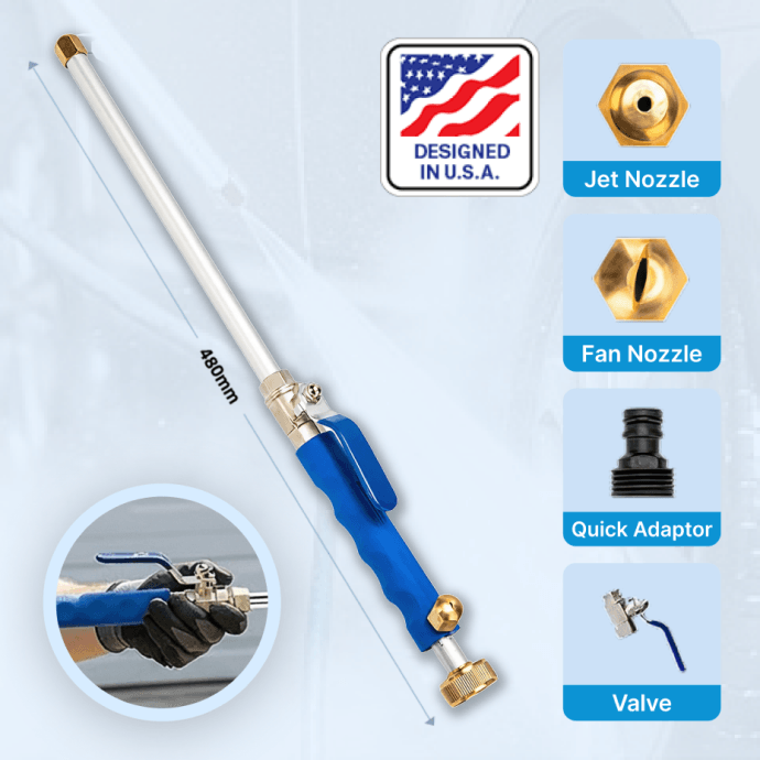HydroNozzle complete kit with all accessories